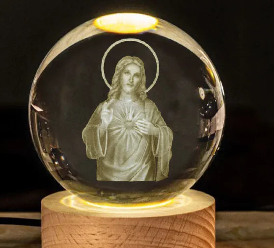 Crystal Church Desk Ornament