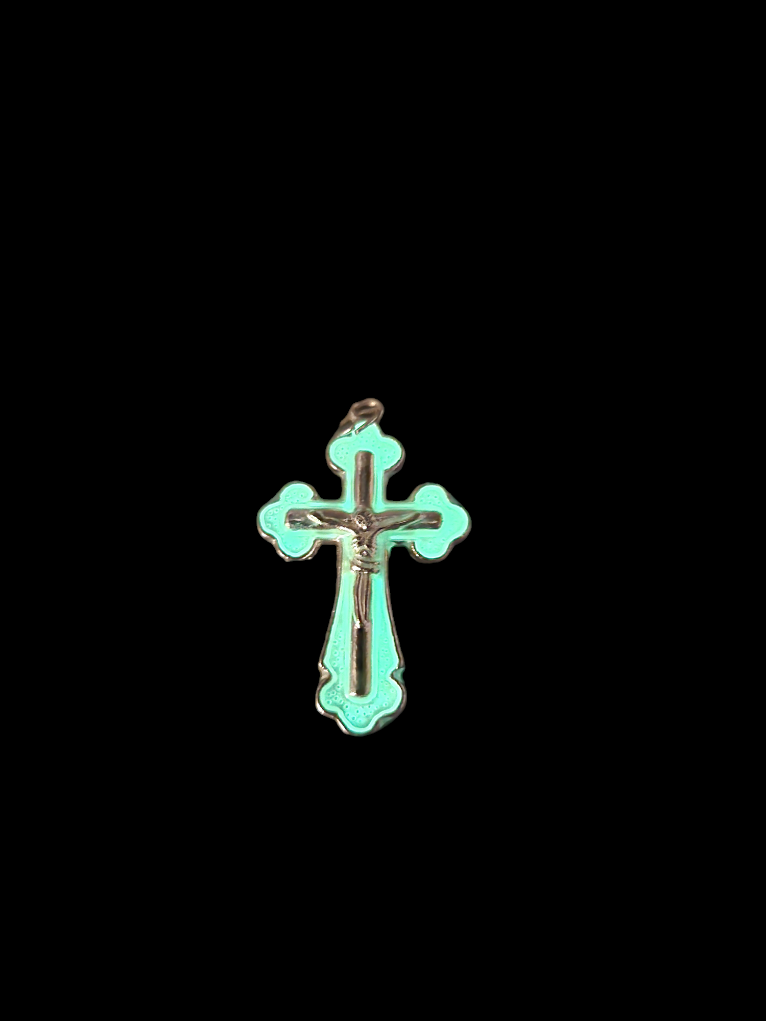 Cross Necklace Glow in the Dark