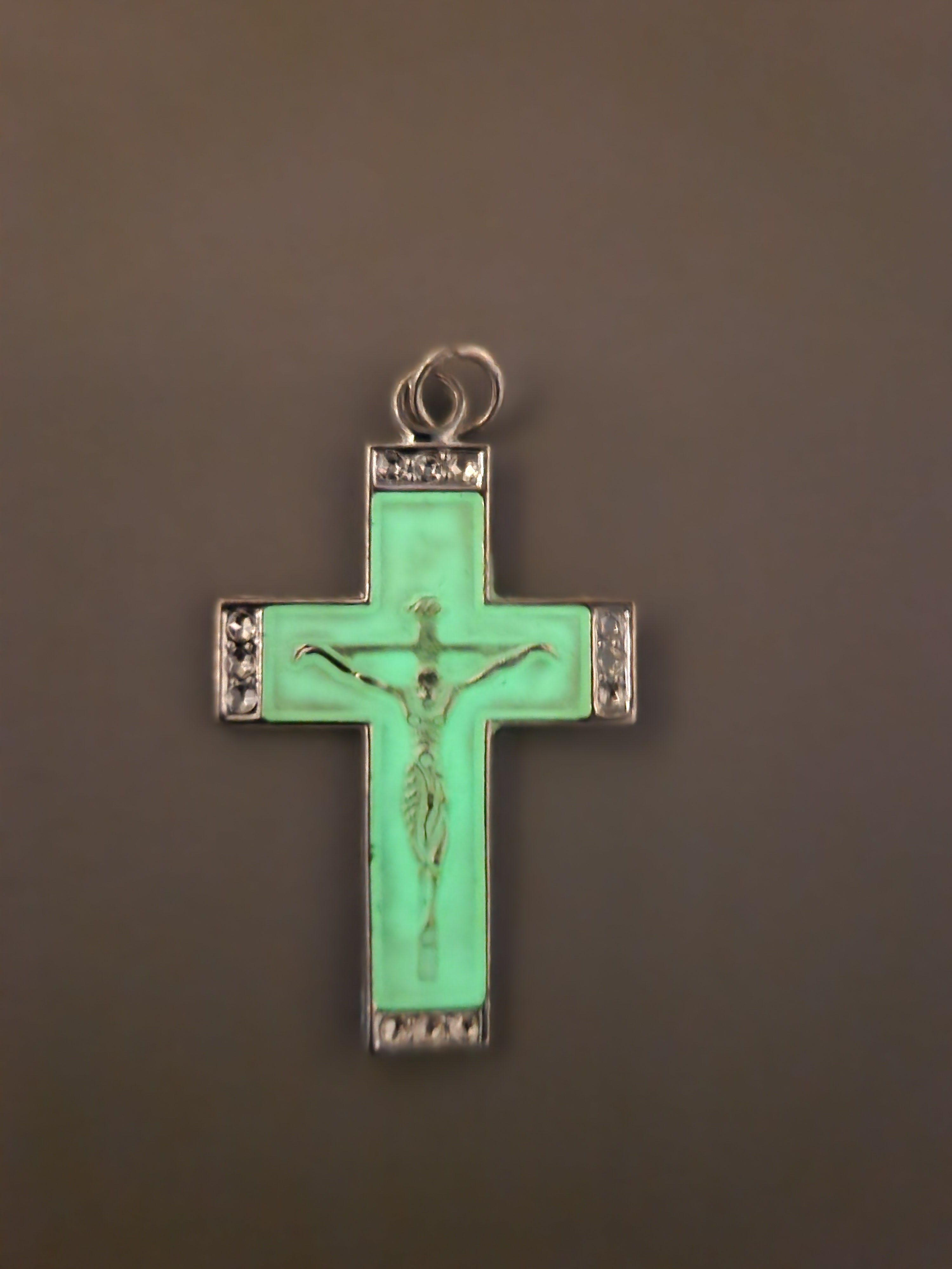 Cross Necklace Glow in the Dark