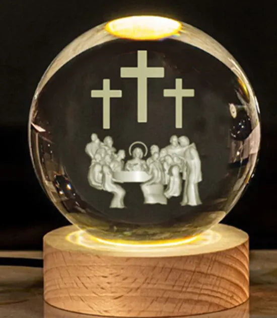 Crystal Church Desk Ornament