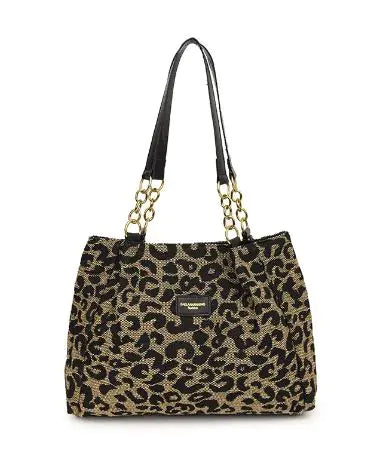 Leopard print bag