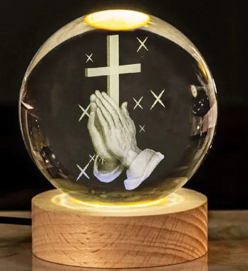 Crystal Church Desk Ornament