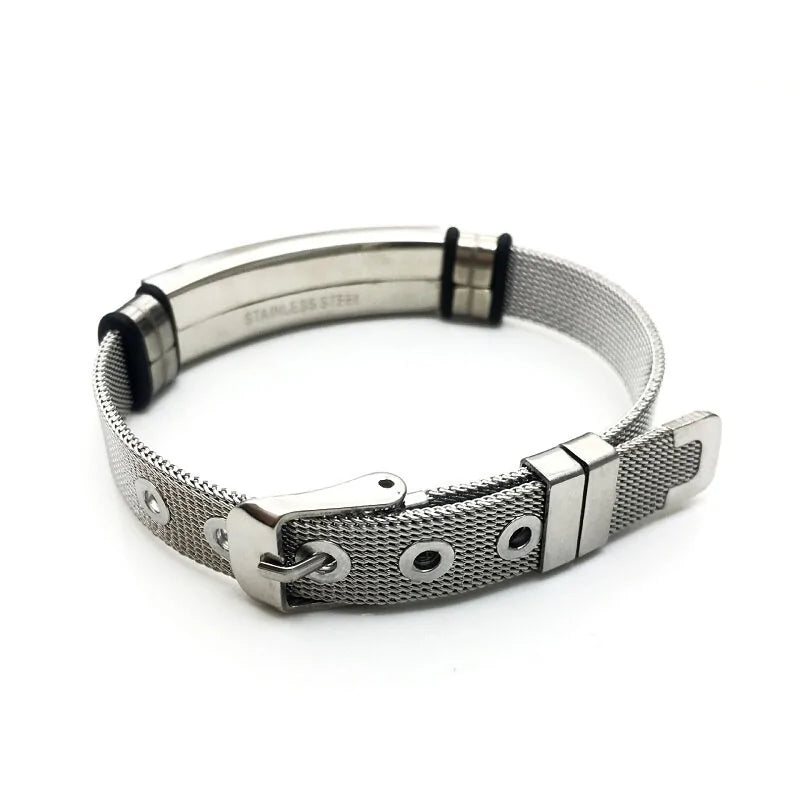 Stainless Steel Cross Bracelet