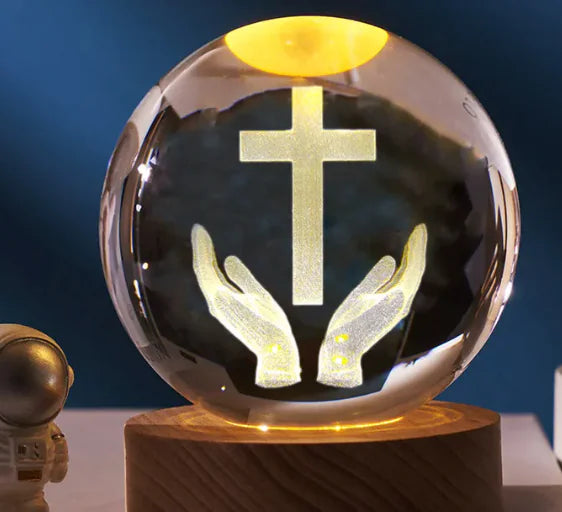 Crystal Church Desk Ornament