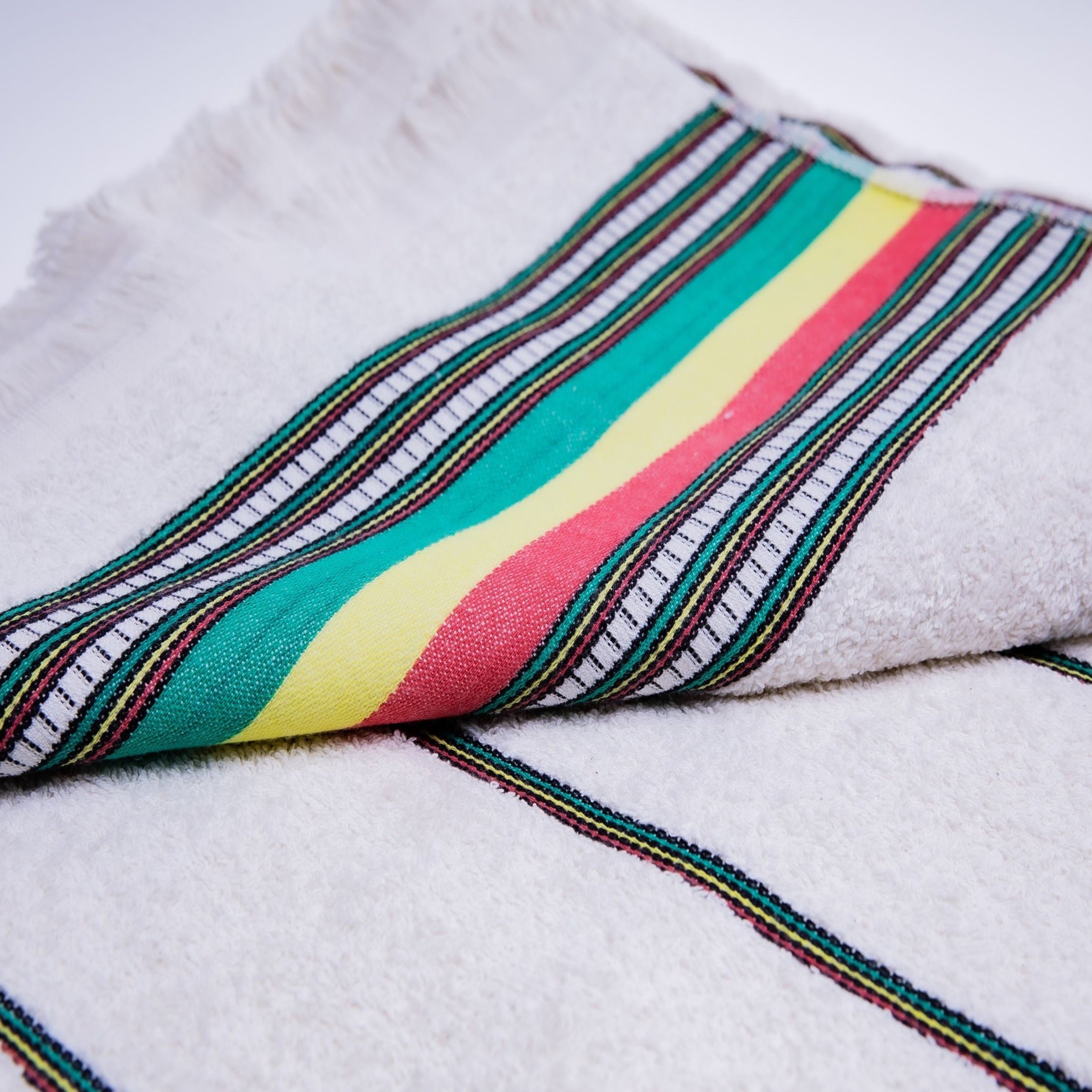 Towel with Ethiopian Tilet Design